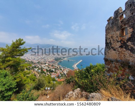 Picture from Kale hill, Alanya