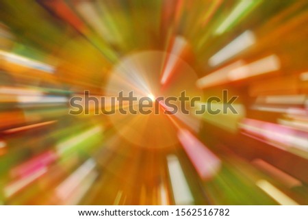 colourful pastel zoom out effect blur with circle light spot for abstract background 