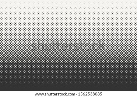 Vector halftone dots background. Black and white comic pattern. EPS 10 Royalty-Free Stock Photo #1562538085
