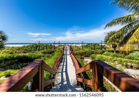 Board Walk Marco Island Florida Royalty-Free Stock Photo #1562546095