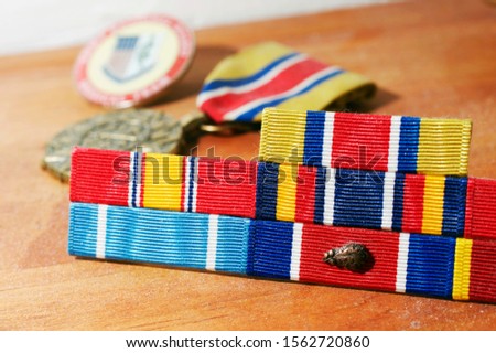 Assorted Army Military Decorations and Awards