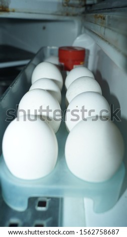 A beautiful eggs close up picture