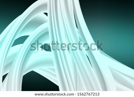 Dark Green vector colorful blur backdrop. Colorful abstract illustration with gradient. Elegant background for a brand book.