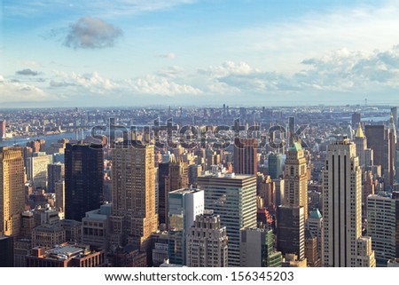 New York city, abstract urban background