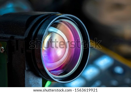 close up camera lens, camera lens background