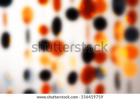 Abstract black and orange background