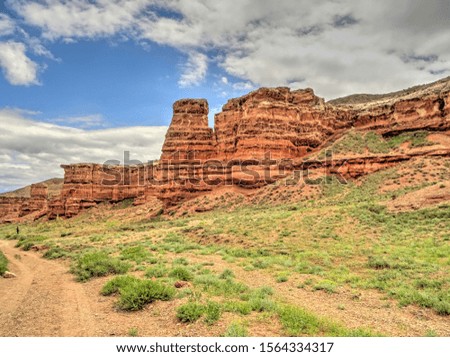 Charyn Canyon, Kazakhstan, HDR Image