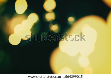 Gold abstract bokeh background. Lights.