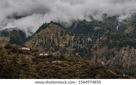 Landscape of Nepal, Collection  of landscape view . Nepal is beautiful Royalty-Free Stock Photo #1564974850