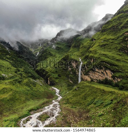 Landscape of Nepal, Collection  of landscape view . Nepal is beautiful Royalty-Free Stock Photo #1564974865
