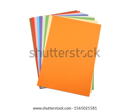  Pastel rainbow stripes,Color paper,
Kraft paper                              
