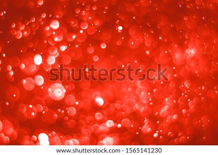 Ruby red bokeh background with blur bokeh light effect, background bokeh
