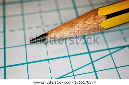 
Macro image of a tip of a drawing pencil