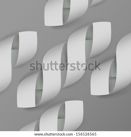 Paper Ribbon Pattern