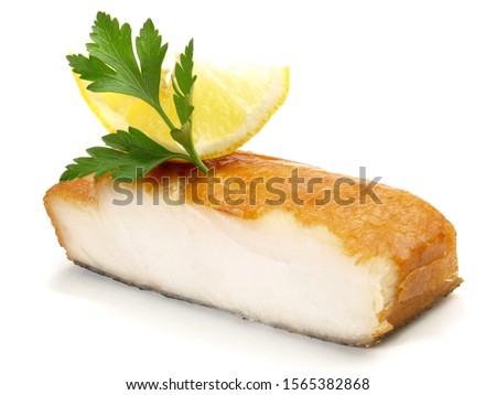 Fish and Seafood - Smoked Halibut Fish Fillet