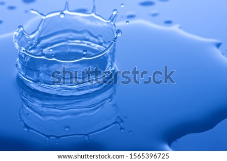 Drop photography - fresh, dynamic and cool