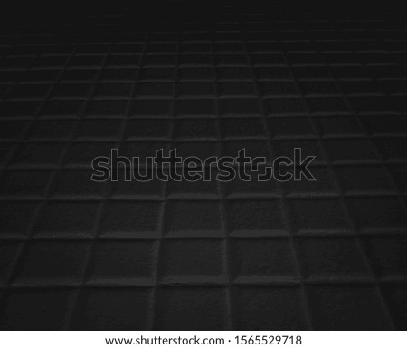 Dark texture with grid line background perspective