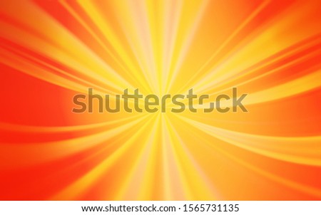 Light Orange vector abstract bright template. An elegant bright illustration with gradient. New style for your business design.