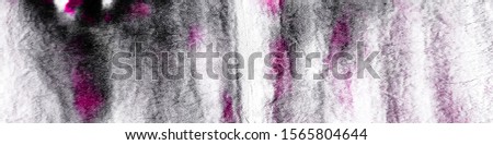 Tie Dye Wash.  Rose Grayscale Sketch. Autumn Black Wallpaper. Abstract Hand Made Banner. Artistic Hand Painted Element. Retro Grey Poster. Magenta Tie Dye Wash Texture.