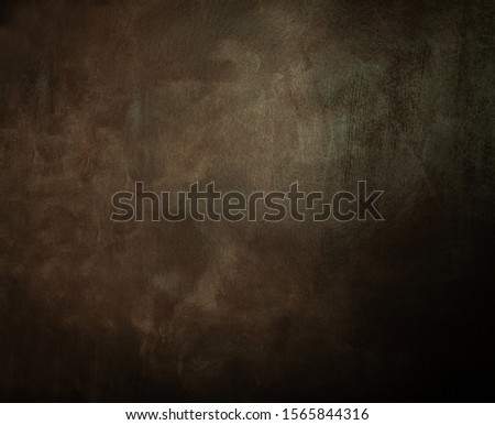 brown and green background canvas with dirty grunge texture