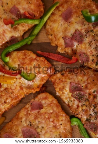 food pictures of sweets and pan pizza