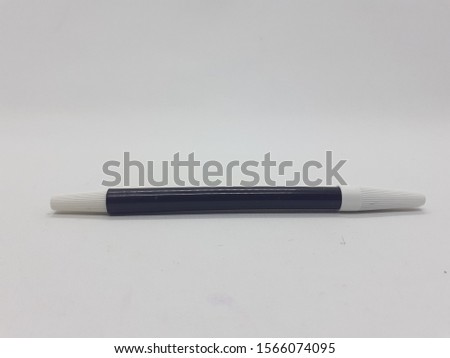 Beautiful Colorful Artistic Pens for Coloring and Drawing Tools in White Isolated Background