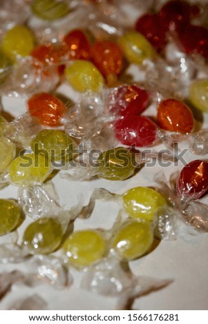 Colorful sweet candies close up background fifty megapixels high quality