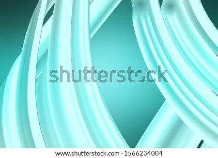 Light Green vector abstract blurred layout. A completely new colored illustration in blur style. Blurred design for your web site.