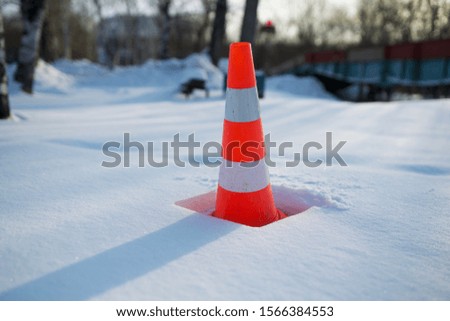 Road cone - a device for temporary marking of roads