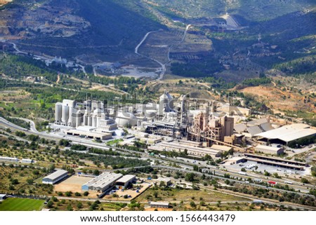 Cement Factory at Buñol - Valencian Community -Spain-