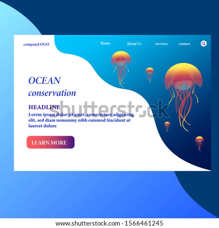 web template website layout wireframe blue app background web layout shopping online simple blue modern web layout design ui ux elements web flat background blue ocean deep sea animal jellyfish coral