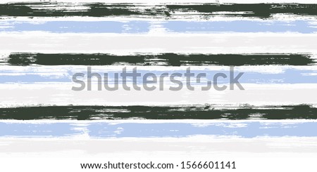 Modern watercolor brush stripes seamless pattern. and paintbrush lines horizontal seamless texture for background. Hand drown paint strokes decoration artwork. For garment.