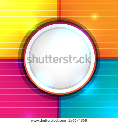 Abstract colorful banner