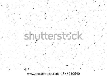 Grunge mottled texture. Abstract background of small noise with chaotic particles and grain. Chaotic dots, spots, particles. Overlay pattern. Vector illustration. Royalty-Free Stock Photo #1566910540