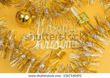Christmas decoration background Christmas material