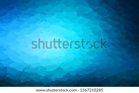 Light BLUE vector polygonal pattern. Colorful illustration in abstract style with triangles. Textured pattern for your backgrounds.
