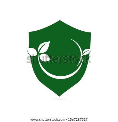 nature green leaf element vector icon. green leaves vector symbol
