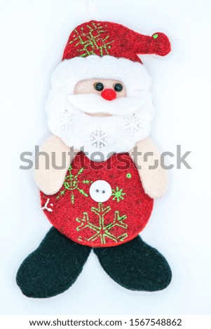 
Merry Christmas Red Santa Crafts for Home Decor