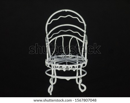 chair background toy macro photography black background