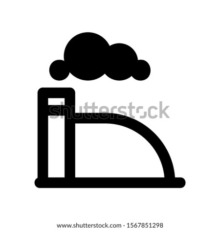 air pollution icon isolated sign symbol vector illustration - high quality black style vector icons
