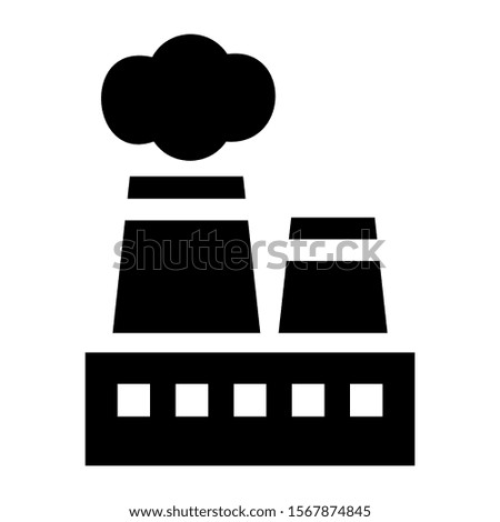 pollution icon isolated sign symbol vector illustration - high quality black style vector icons
