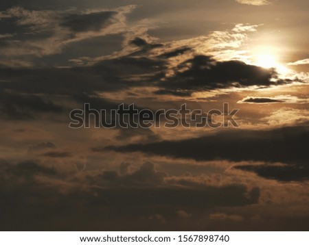 Beautiful dawn, morning sun rises by the sea. Scenic beach, sea, ocean, coastline, rocks, sands, cloudscape, sunrise, sunset and skyline photography. Sunrise during the early hours of a summer morning