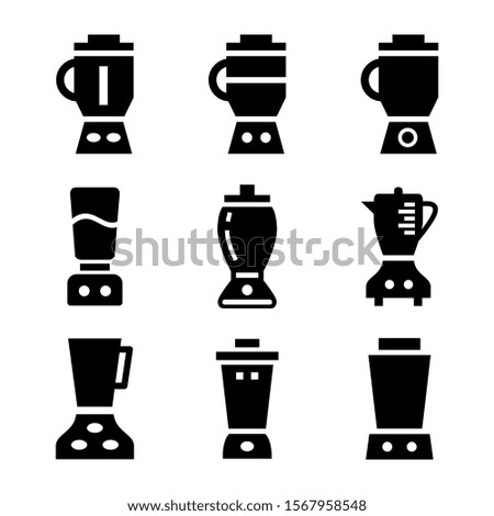 blender icon isolated sign symbol vector illustration - Collection of high quality black style vector icons
