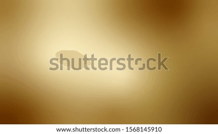 Gold gradient vector background. Abstract blurred wallpaper texture. Christmas concept. Template for website design and social media advertising.