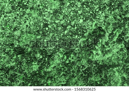 cute green natural grunge stone closeup texture - abstract photo background
