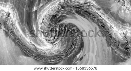 yin yang symbol, Abstract photography with wave effect, art  digital, abstract,