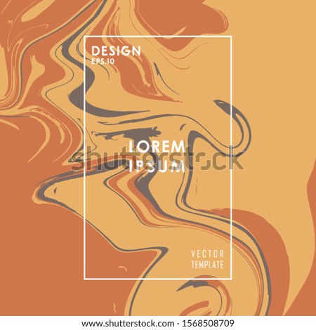 Liquid Poster Abstract Background Of Gold Colored
