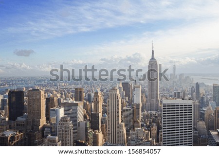 beautiful view of New York city