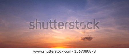 Sky and clouds sunrise background