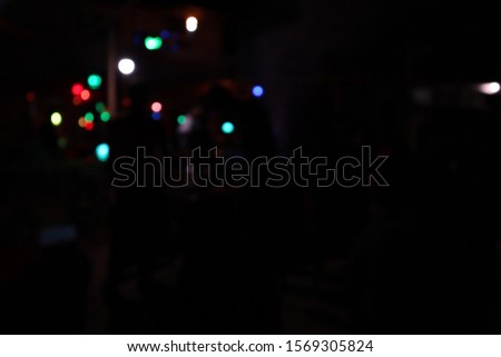 Beautiful Blur City LED Lights